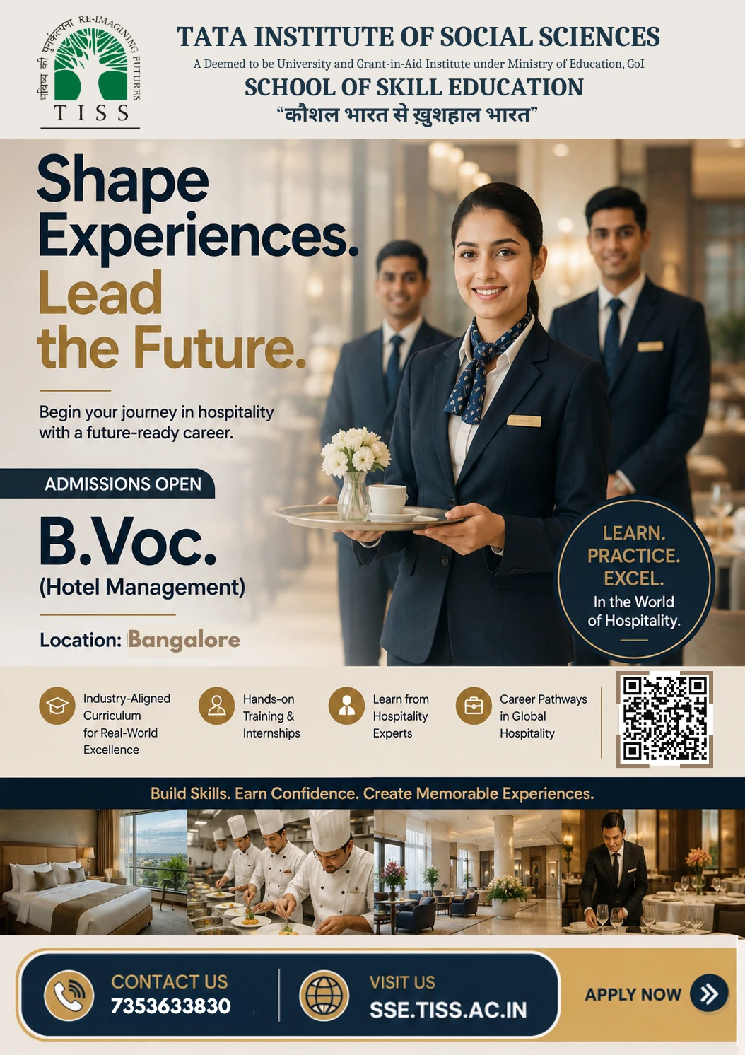 TISS School of Skill Education - B.Voc. Hotel Management
